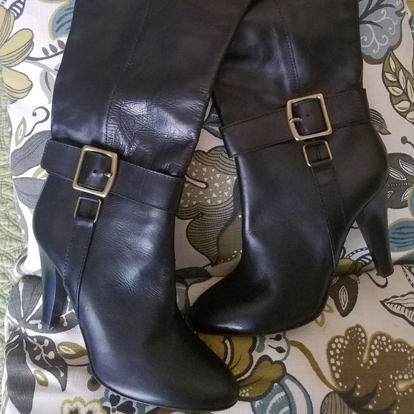 ❤NWOT COACH OTK Monet Leather Boots - Picture 1 of 4